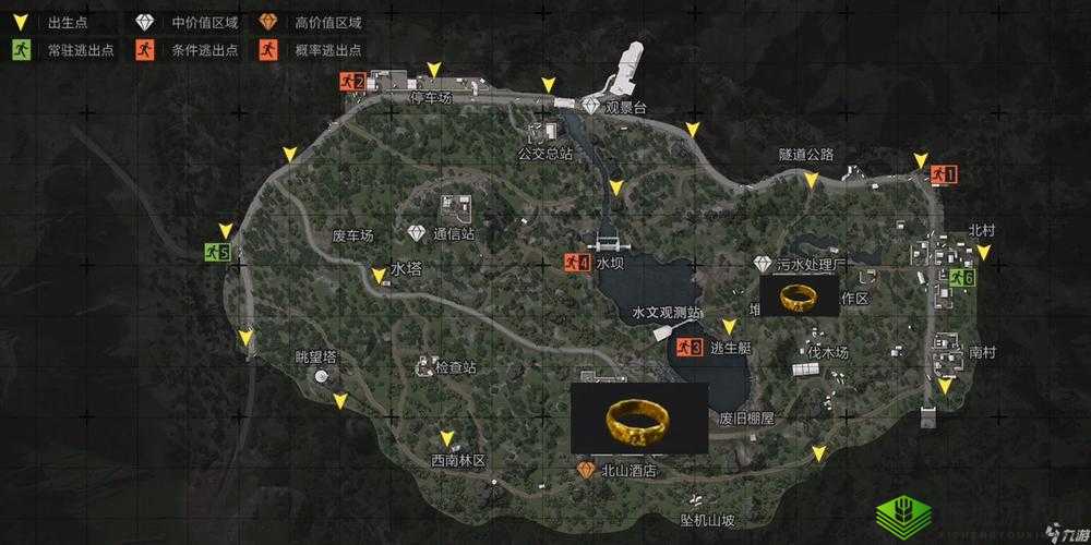 暗区突围:北山男团刷新点大揭秘