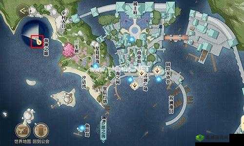 天谕手游探秘商店究竟位于何处 位置坐标详细介绍