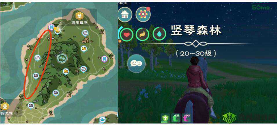 关于创造与魔法竖琴森林的神秘探索之旅:位置揭秘与奇幻冒险的起点