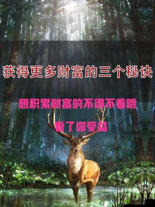 当代人生金曈攻略分享：财富增值的大秘诀