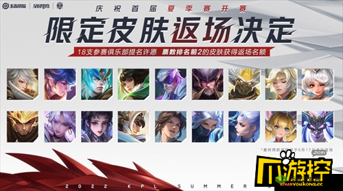 王者荣耀 2022 年 1 月皮肤时间表详细一览及相关信息