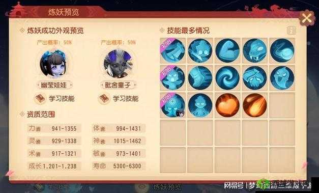 梦幻西游三维版炼妖秘籍:探寻百分百成功技巧攻略