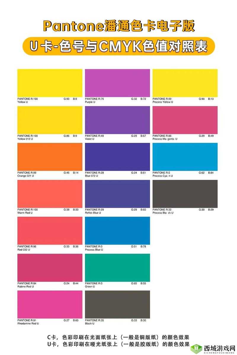 871c 潘通色：独特魅力的色彩代表