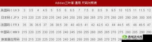 独特三叶草欧洲码与亚洲码换算方法详解