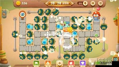 保卫萝卜 3 集市 44 关攻略:完美通关秘籍