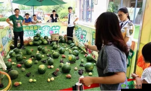 水果派对:榴莲、香蕉、苹果、哈密瓜、水蜜桃大集合