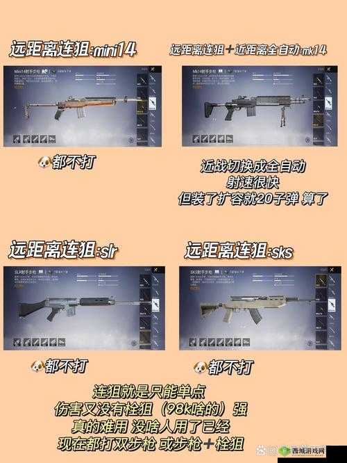 绝地求生全军出击：枪支搭配策略及前中后期运用技巧详解