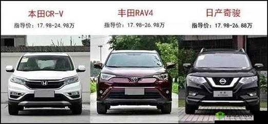 国产日产欧产美韩系列之产品对比