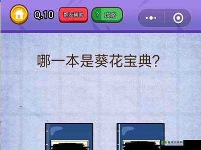 《哪本是葵花宝典?燃烧吧我的大脑第10关攻略》