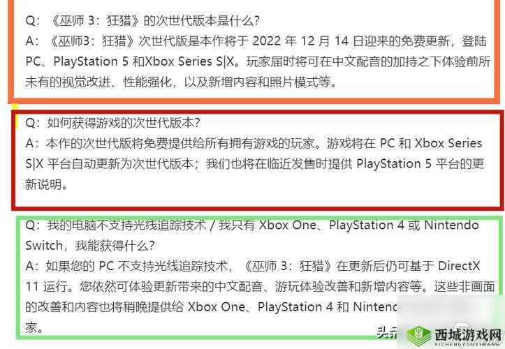 巫师 3 最低配置要求详细解析以及其配置要求是否真的很高