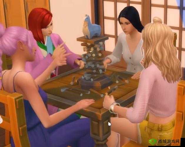 我们四个人换着玩的感觉是：新鲜、刺激、有趣