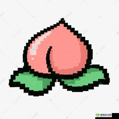 像素黄油桃子:香甜可口的水果