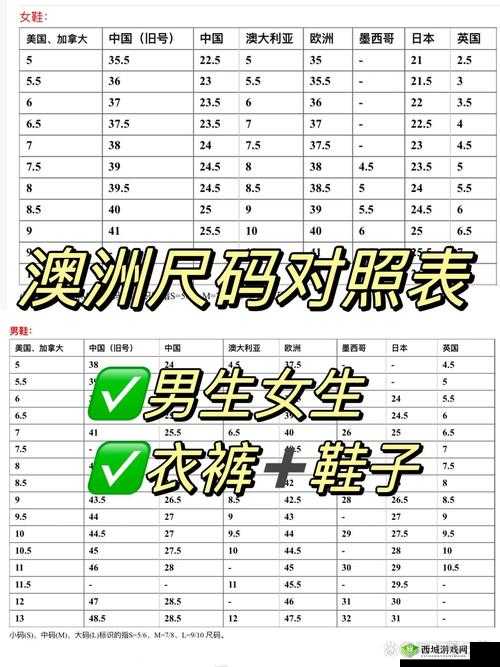 澳洲尺码日本尺码专线相关服务介绍