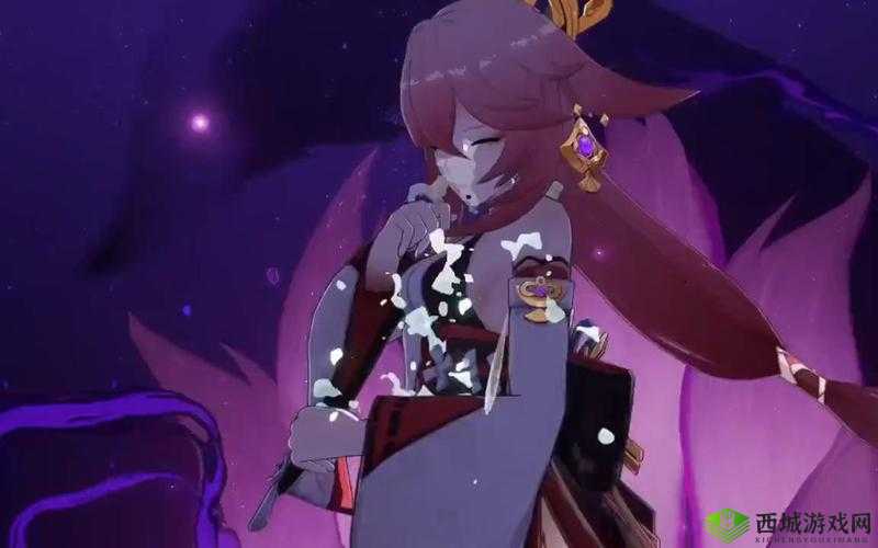 八重神子大战史莱姆:奇幻激战震撼来袭