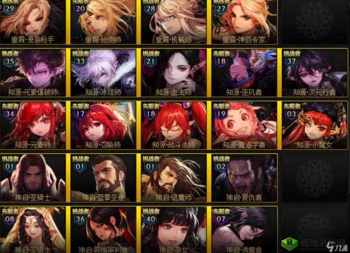 七骑士魔法型英雄职业阵容站位全攻略详细解读