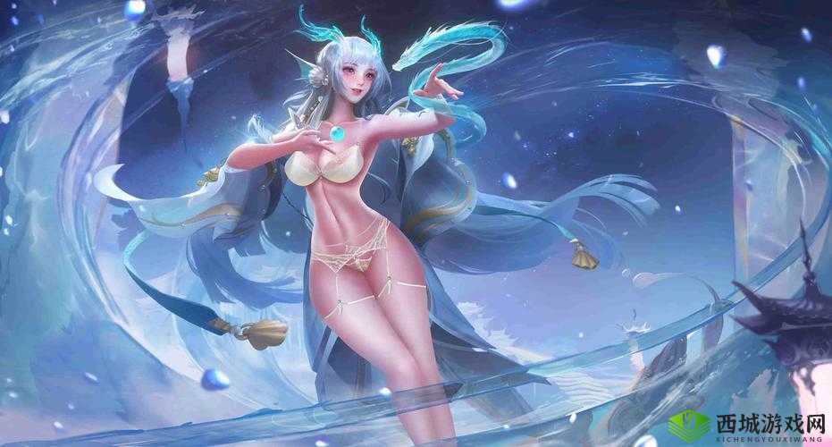 王者荣耀西施张嘴流眼泪图:惹人怜爱的模样