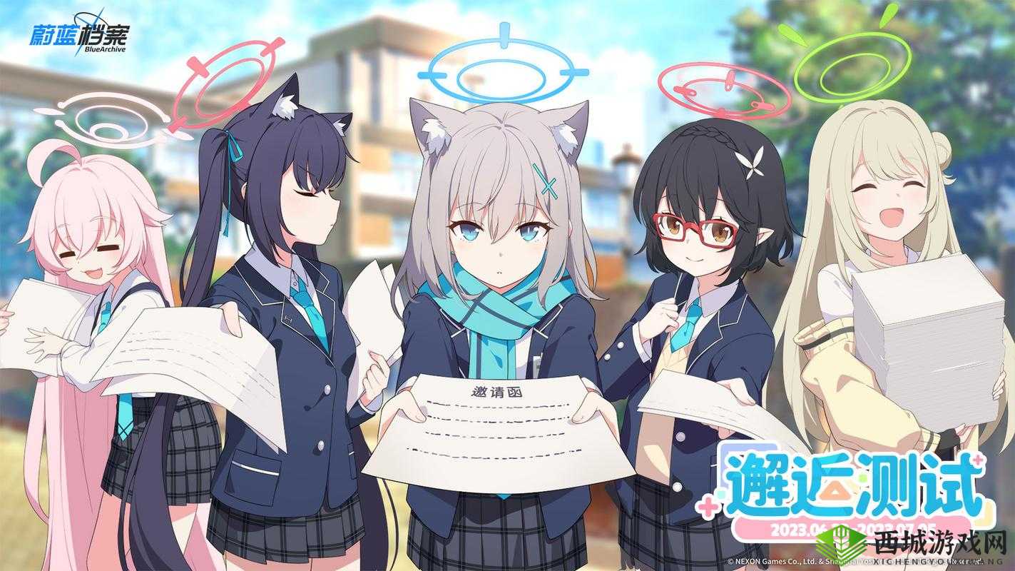 蔚蓝档案:二次元校园养成战术 RPG 游戏