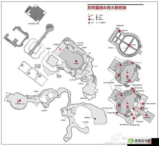 黑暗之魂3全收集地图览：收集品及NPC位置标注地图，内容丰富，值得收藏