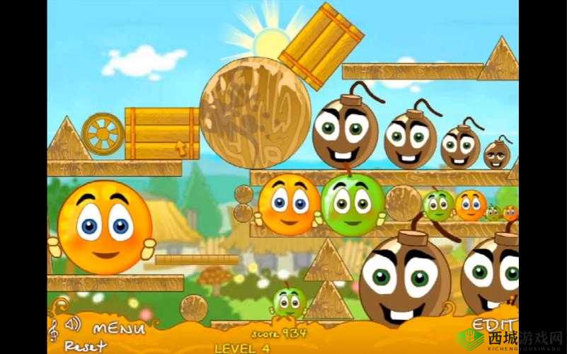 保护橙子 3 第 22 关视频攻略:巧妙运用道具,轻松过关