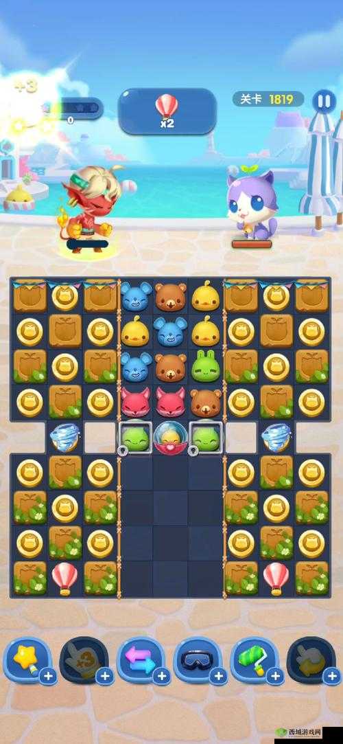 天天爱连线彩拼图第207关答案是什么?