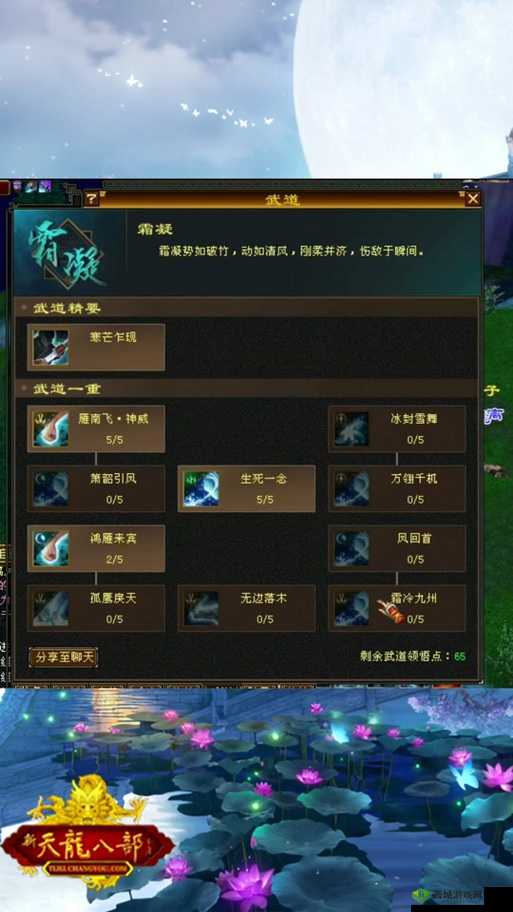 天龙八部手游天山加点秘籍:全方位解析天山加点攻略