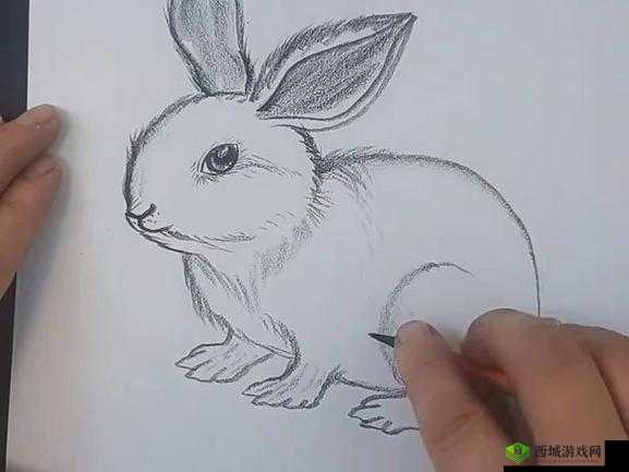 小兔子趴在陆沉的腿上怎么画:详细教程