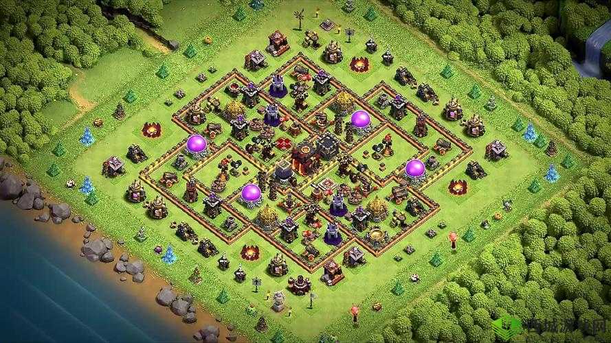 十本神阵布局攻略:部落冲突十本布局图解析