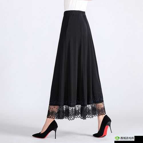 妈妈半截裙高腰烫钻:时尚魅力的完美展现