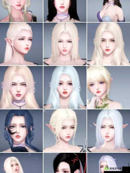 女玩家心中的完美面容:天谕手游捏脸大赛数据汇总,绝美脸型网打尽