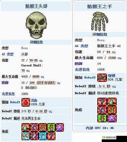 泰拉瑞亚:骷髅王攻略装备选择与打法详解