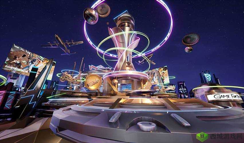 赛博朋克新景点等你来打卡,快来和平精英一起炫酷跳舞