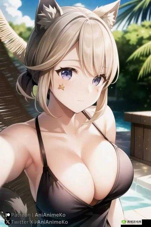 原神琳妮特开襟乳液狂飙震撼画面