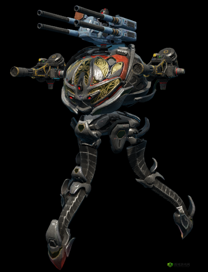 刀塔传奇:暴力碾压机器人钛合金机甲