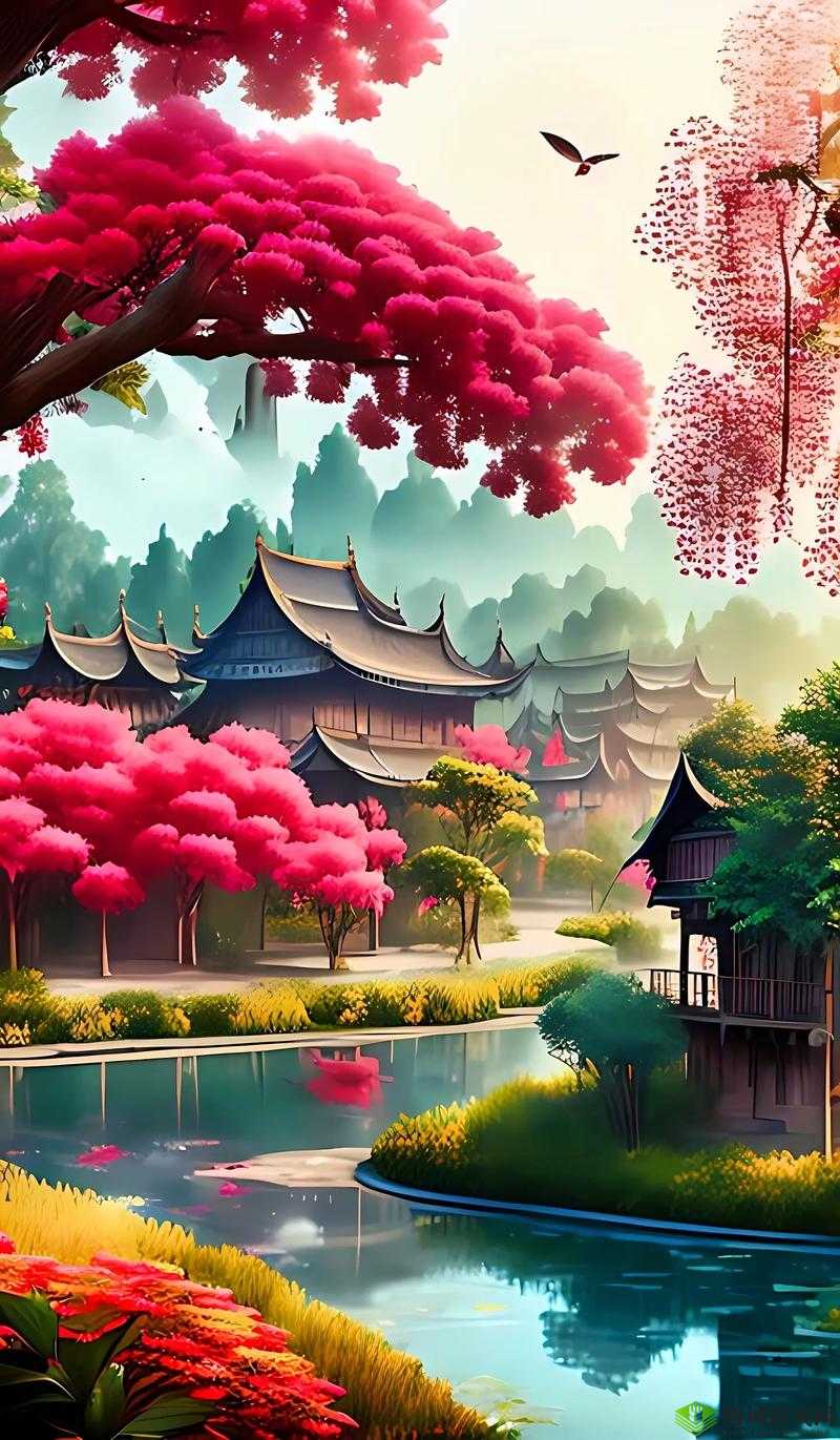 母亲的桃花源流淌：心中的诗意世界