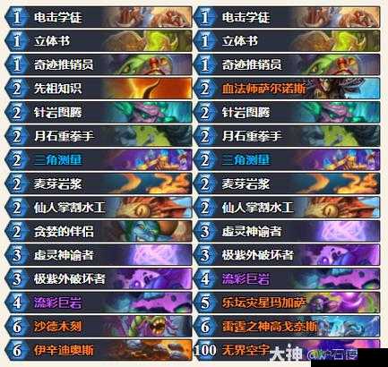 新版异变巨人萨卡组攻略:高效搭配推荐,炉石传说巨人萨满专属卡组