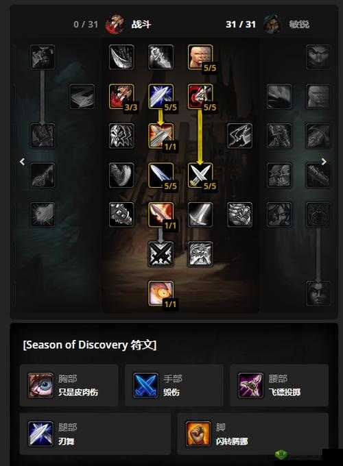 《魔兽世界怀旧服潜行者天赋加点攻略:60版本盗贼技能点法全解析》