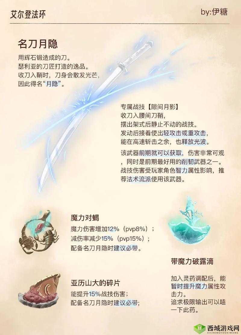 艾尔登法环:冰属性武器的正确用法
