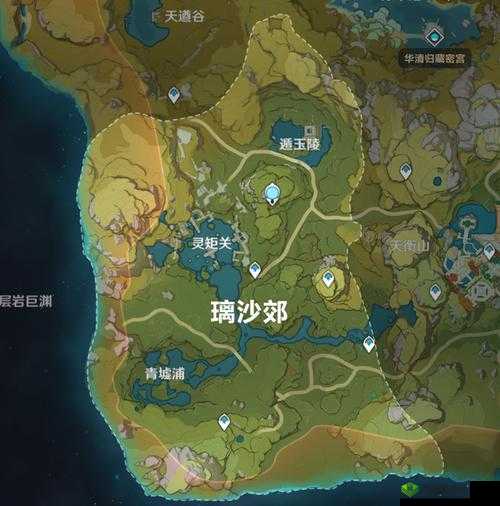 原神璃沙郊区域介绍及丰富资源一览