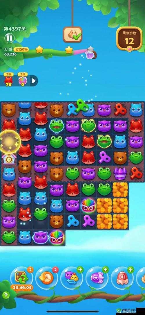 开心消消乐690关怎么过?690关星通关视频攻略助你轻松过关