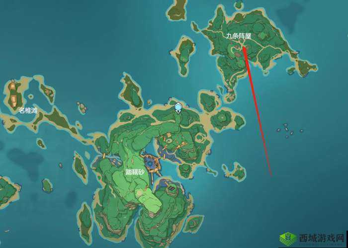 原神稻妻藏宝地9探秘，解锁九条阵屋的宝藏之谜