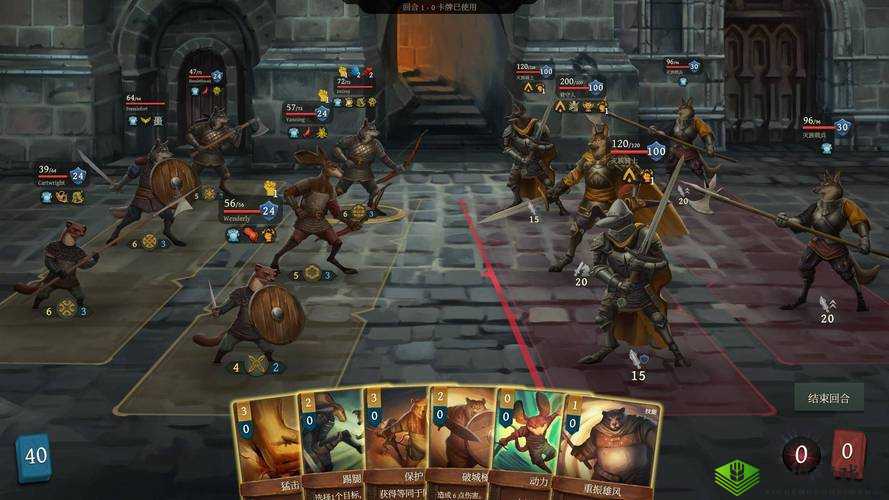 废墟战旗游戏测评,一场中世纪兽族的卡牌策略冒险