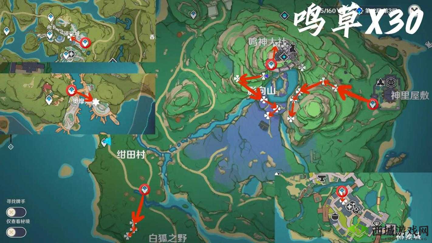 原神绯木村与鸣草的奇妙之旅