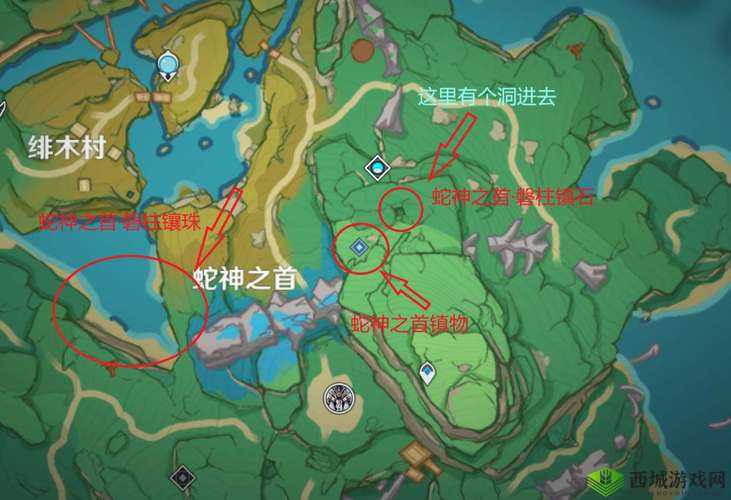 原神八酝岛矿点路线全揭秘，探险家的寻宝指南