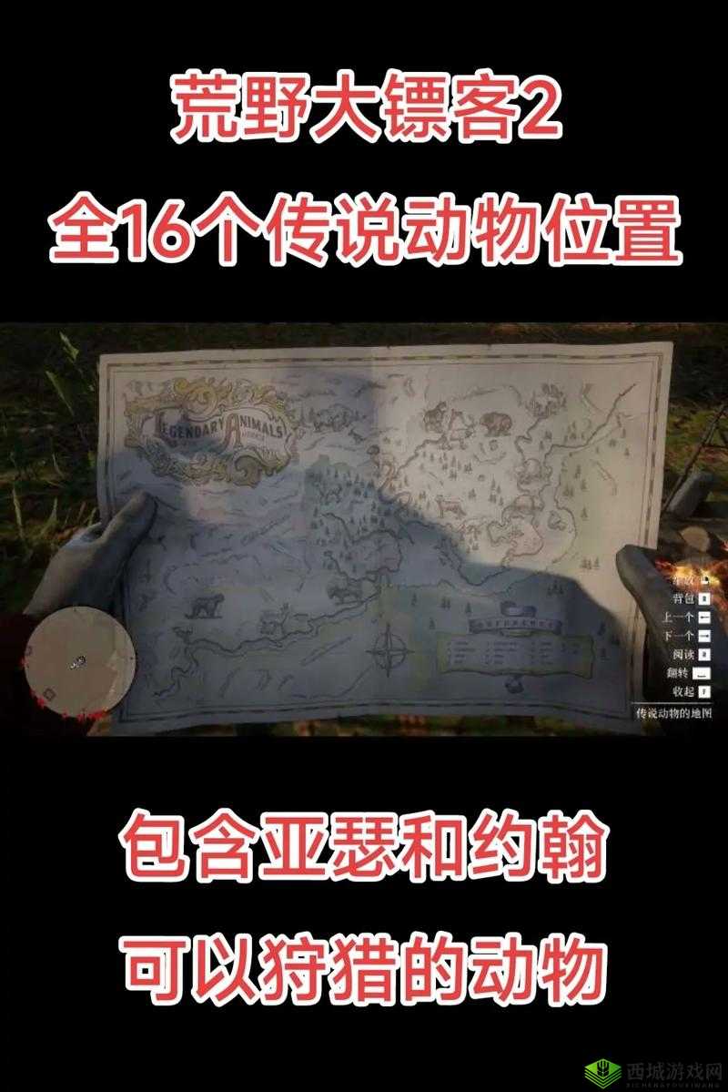 荒野大镖客2传说动物追踪指南,探寻神秘踪迹