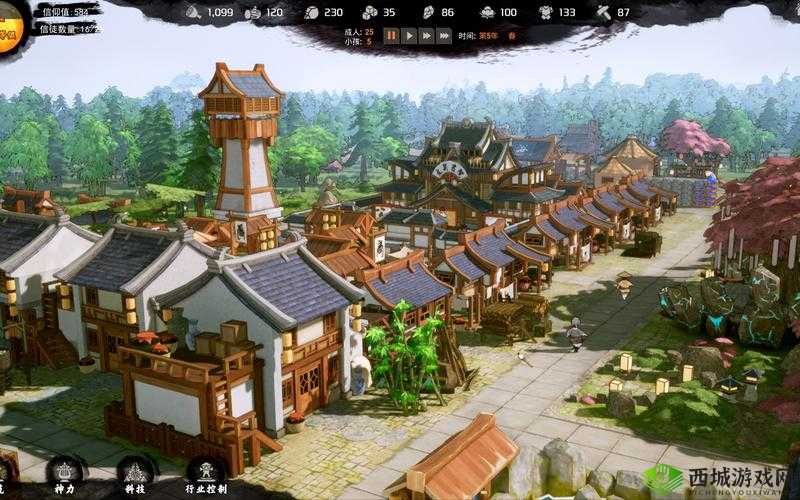 天神镇物语,国风模拟经营新体验