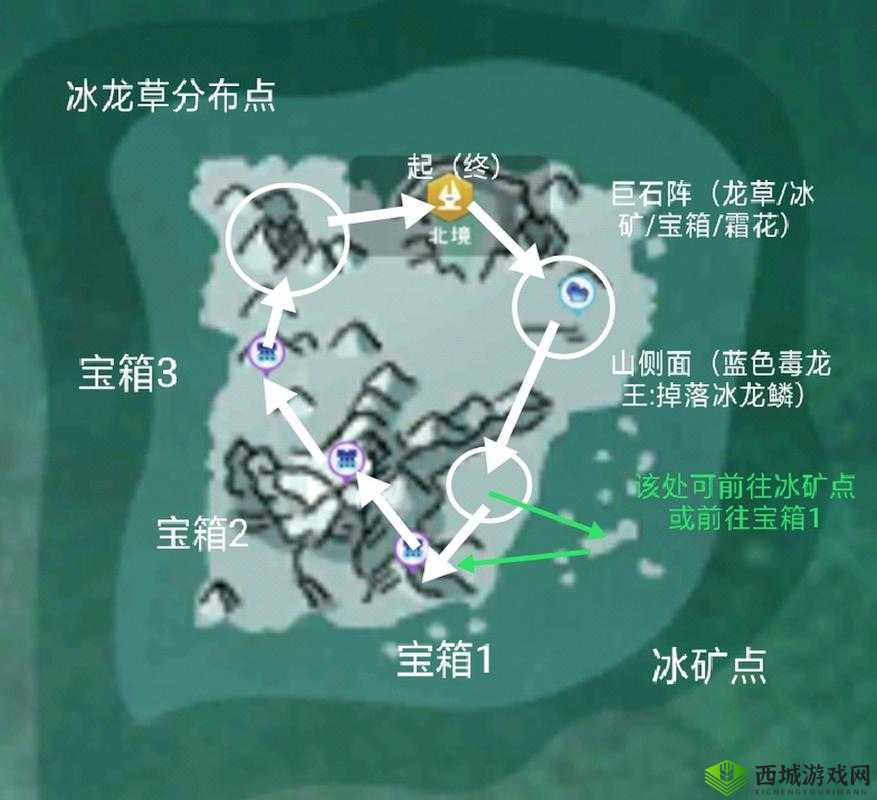 探索创造与魔法北境寒冰矿的刷新奥秘