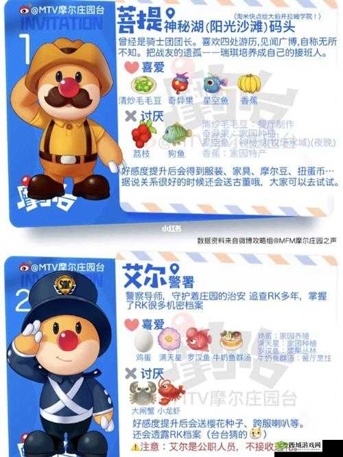 摩尔庄园游戏里面的功能性NPC介绍