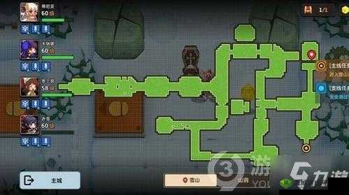 坎公骑冠剑8-1雪山入口三星全收集攻略的深度解析