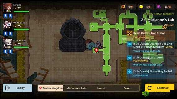 坎公骑冠剑世界2普通2-4三星全收集攻略