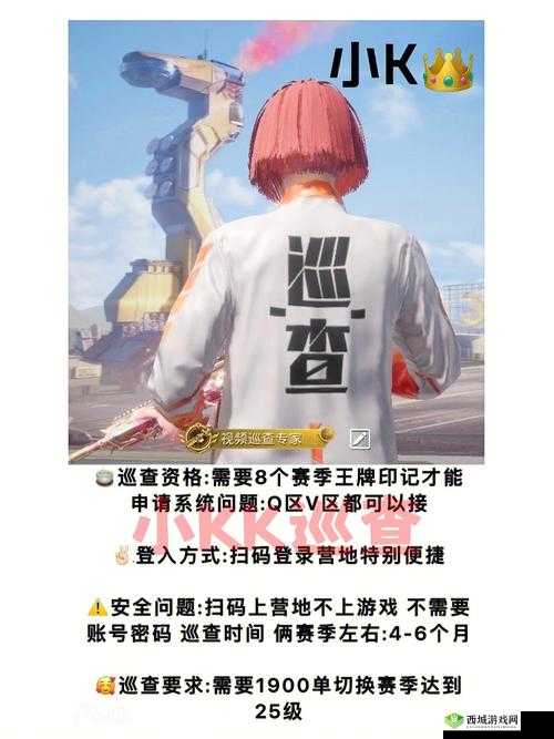 和平精英巡查员，守护公平竞技的隐形卫士